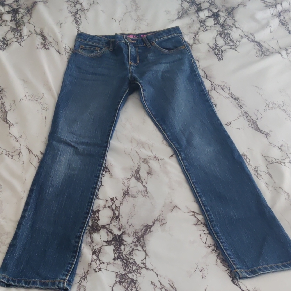 PLACE🩷 Stylish Blue Skinny Denim Jeans